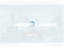 Tablet Screenshot of jacobsladderexercise.com